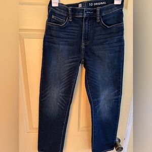 Gap Boys Original Fit Jeans Size 10 Blue Washwell Denim